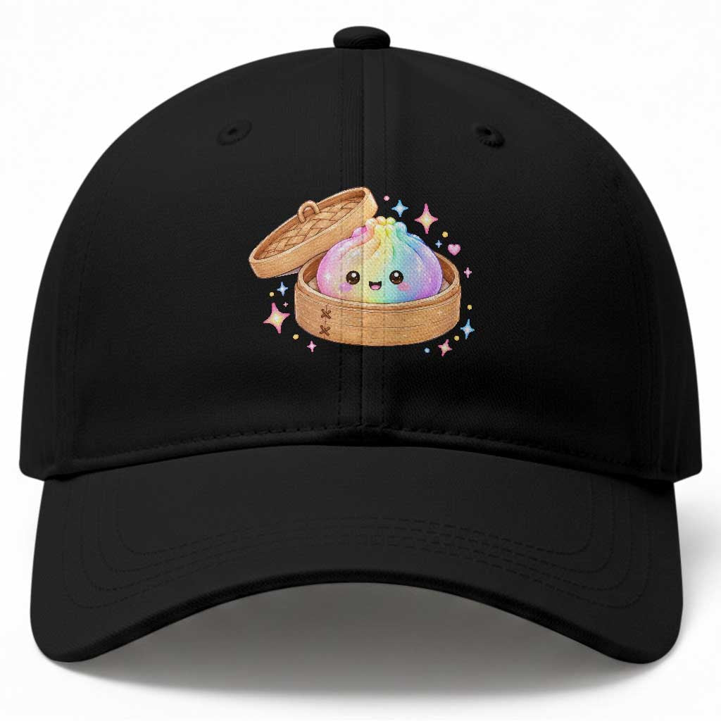 Cute Rainbow Dumpling Squishy Baseball Cap Kawaii Graphic TS10 Print Your Wear