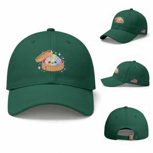Cute Rainbow Dumpling Squishy Baseball Cap Kawaii Graphic