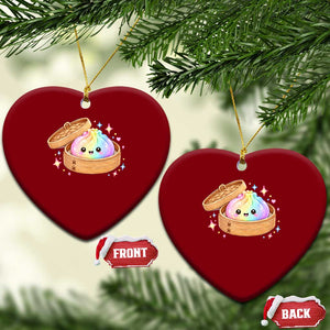 Cute Rainbow Dumpling Squishy Ceramic Ornament Kawaii Graphic TS10 Print Your Wear