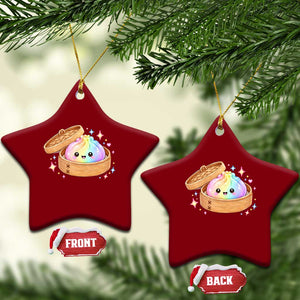 Cute Rainbow Dumpling Squishy Ceramic Ornament Kawaii Graphic TS10 Print Your Wear