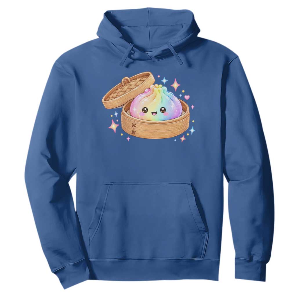 Cute Rainbow Dumpling Squishy Hoodie Kawaii Graphic TS10 Royal Blue Print Your Wear