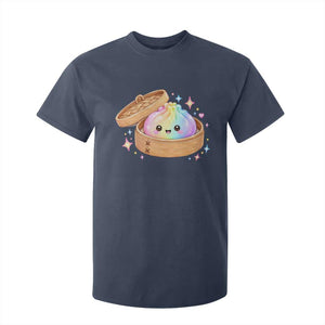 Cute Rainbow Dumpling Squishy T Shirt For Kid Kawaii Graphic TS10 Navy Print Your Wear