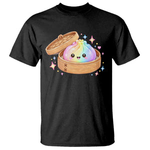 Cute Rainbow Dumpling Squishy T Shirt Kawaii Graphic TS10 Black Print Your Wear