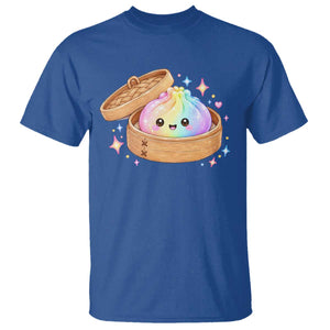 Cute Rainbow Dumpling Squishy T Shirt Kawaii Graphic TS10 Royal Blue Print Your Wear