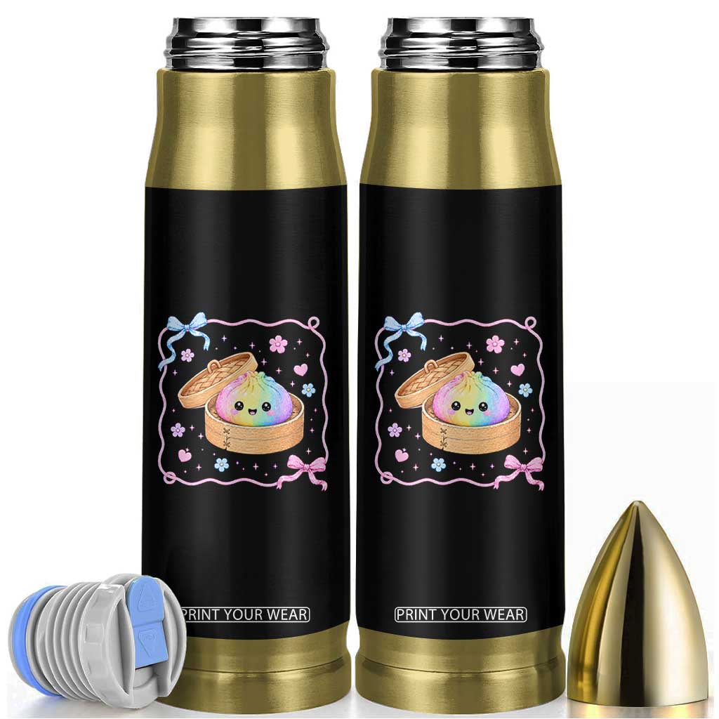 Squishy Lovers Bullet Tumbler Cute Dumpling Graphic Coquette Bow Girls TS10 Black Print Your Wear
