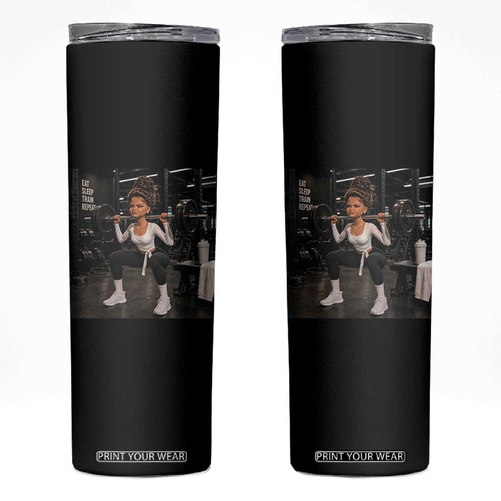 Disgusting Gym Girl Funny Workout Meme Skinny Tumbler Humor Fitness Lovers TS10 Black Print Your Wear