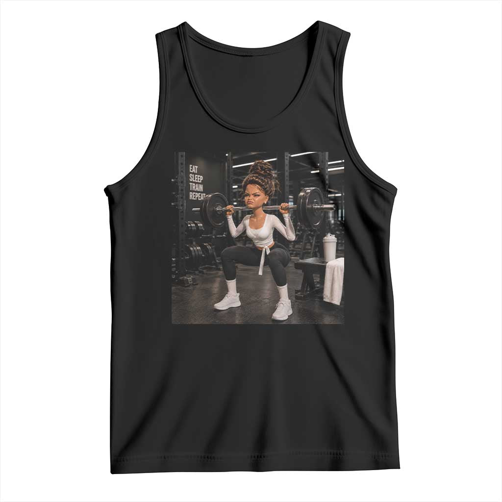 Disgusting Gym Girl Funny Workout Meme Tank Top Humor Fitness Lovers TS10 Black Print Your Wear