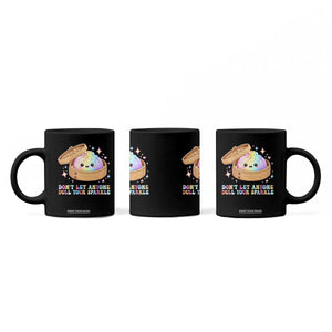 Dont Let Anyone Dull Your Sparkle Cute Rainbow Dumpling Squishy Graphic Coffee Mug