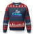 Fun Six Seven Ugly Christmas Sweater Funny 6 7 Meme Gen Alpha Slang Streetwear Gradient TS10 Navy Red Print Your Wear