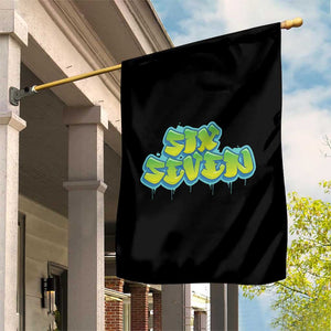 67 Meme Garden Flag Six Seven Funny Gen Alpha Slang Saying TS10 Print Your Wear
