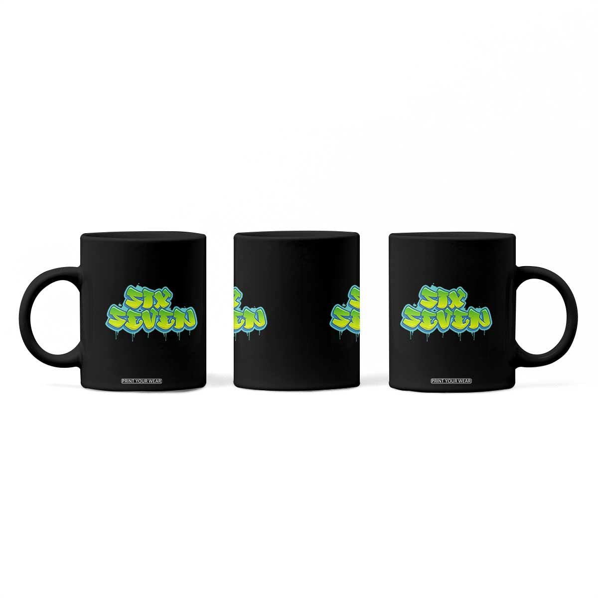 67 Meme Coffee Mug Six Seven Funny Gen Alpha Slang Saying TS10 Print Your Wear