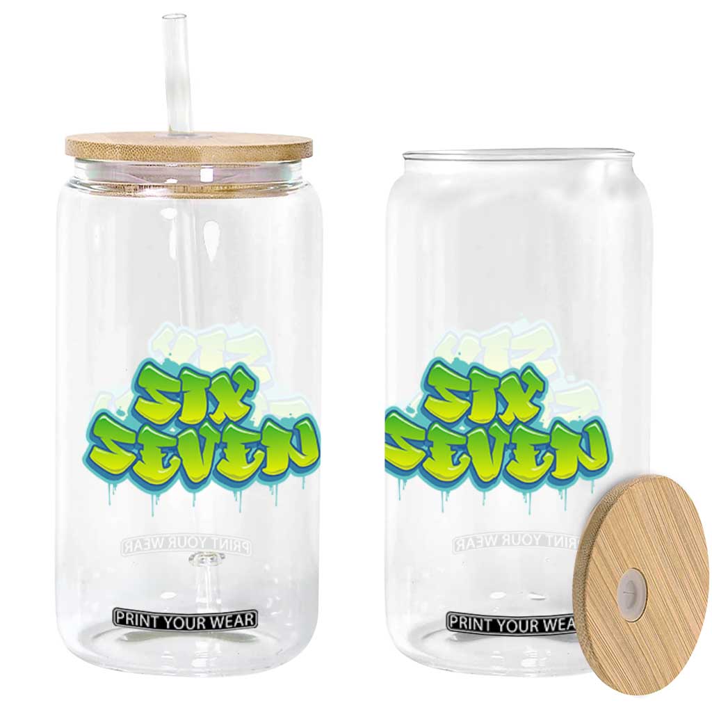 67 Meme Glass Can Six Seven Funny Gen Alpha Slang Saying TS10 Print Your Wear