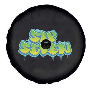 67 Meme Spare Tire Cover Six Seven Funny Gen Alpha Slang Saying TS10 Print Your Wear