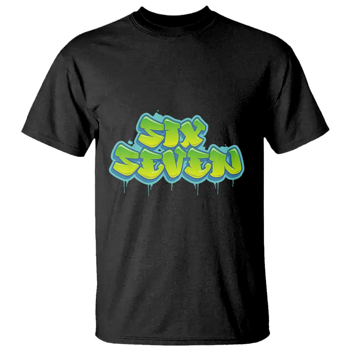 67 Meme T Shirt Six Seven Funny Gen Alpha Slang Saying TS10 Black Print Your Wear