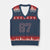 Number 67 Meme V-Neck Knit Sweater Vest Funny Six Seven Varsity Sports Team Jersey TS10 Navy Red Print Your Wear