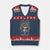 Funny Feminist Medusa V-Neck Knit Sweater Vest Making Men Hard Since 700 B.C Dark Myth Ancient TS10 Navy Red Print Your Wear