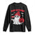 Red October Halloween Ghost Long Sleeve Shirt Philadelphia Spooky Pumpkin Baseball Fan TS10 Black Print Your Wear