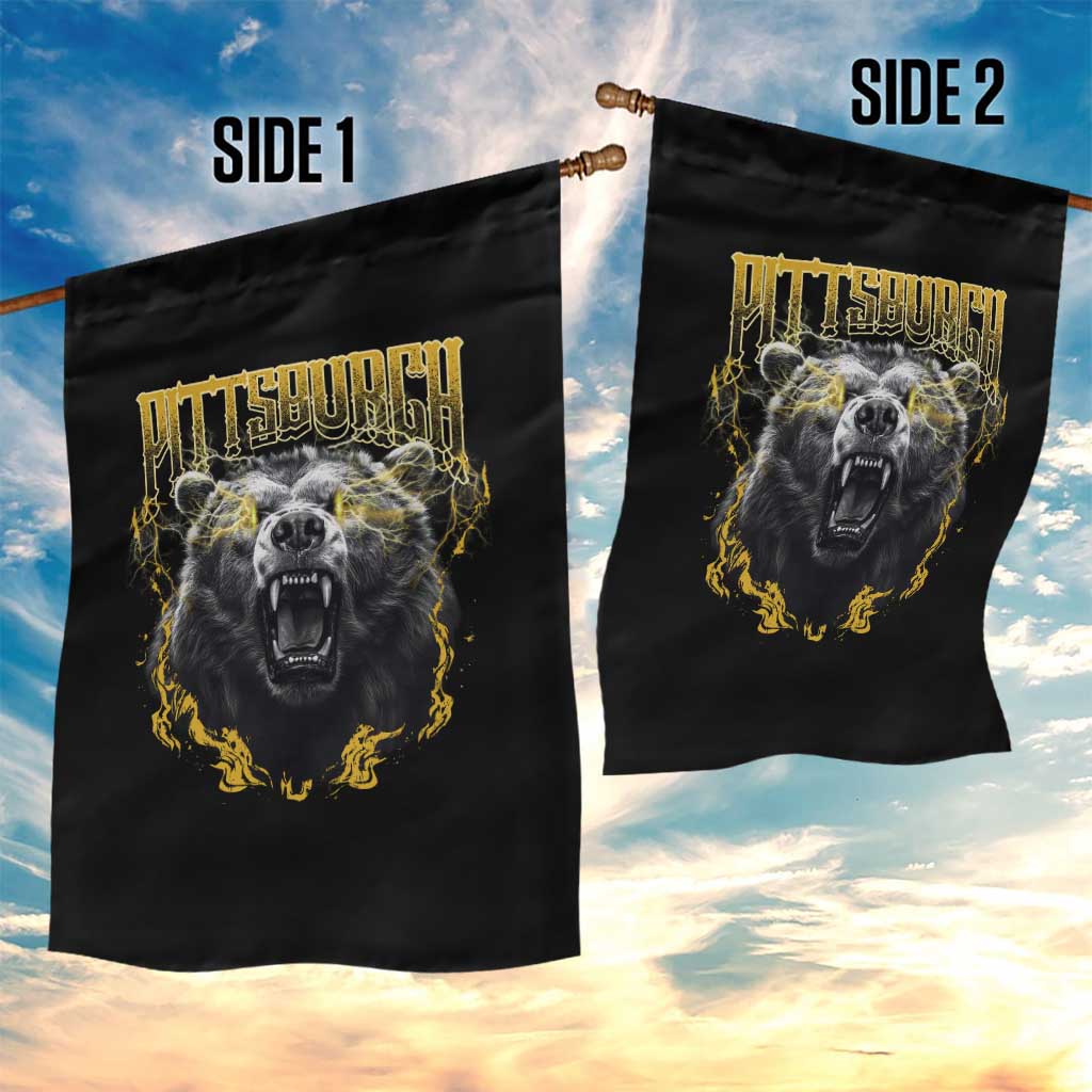Vintage PFS Garden Flag Retro Sports Fan Wild Mascot Streetwear Bootleg TS10 Print Your Wear