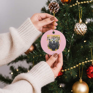 Vintage Pittsburgh Ceramic Ornament Retro Sports Fan Wild Bear Mascot Streetwear Bootleg TS10 1pc Light Pink Print Your Wear