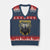 Vintage Pittsburgh V-Neck Knit Sweater Vest Retro Sports Fan Wild Bear Mascot Streetwear Bootleg TS10 Navy Red Print Your Wear