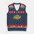 Pittsburgh Leopard Lips V-Neck Knit Sweater Vest Steel City Pride Woman Girl TS10 Navy Red Print Your Wear