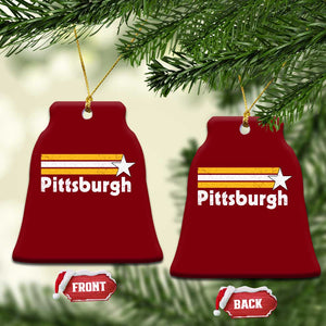 Retro PFS Ceramic Ornament Vintage Pennsylvania Stripes 70s 80s 90s TS10 Print Your Wear