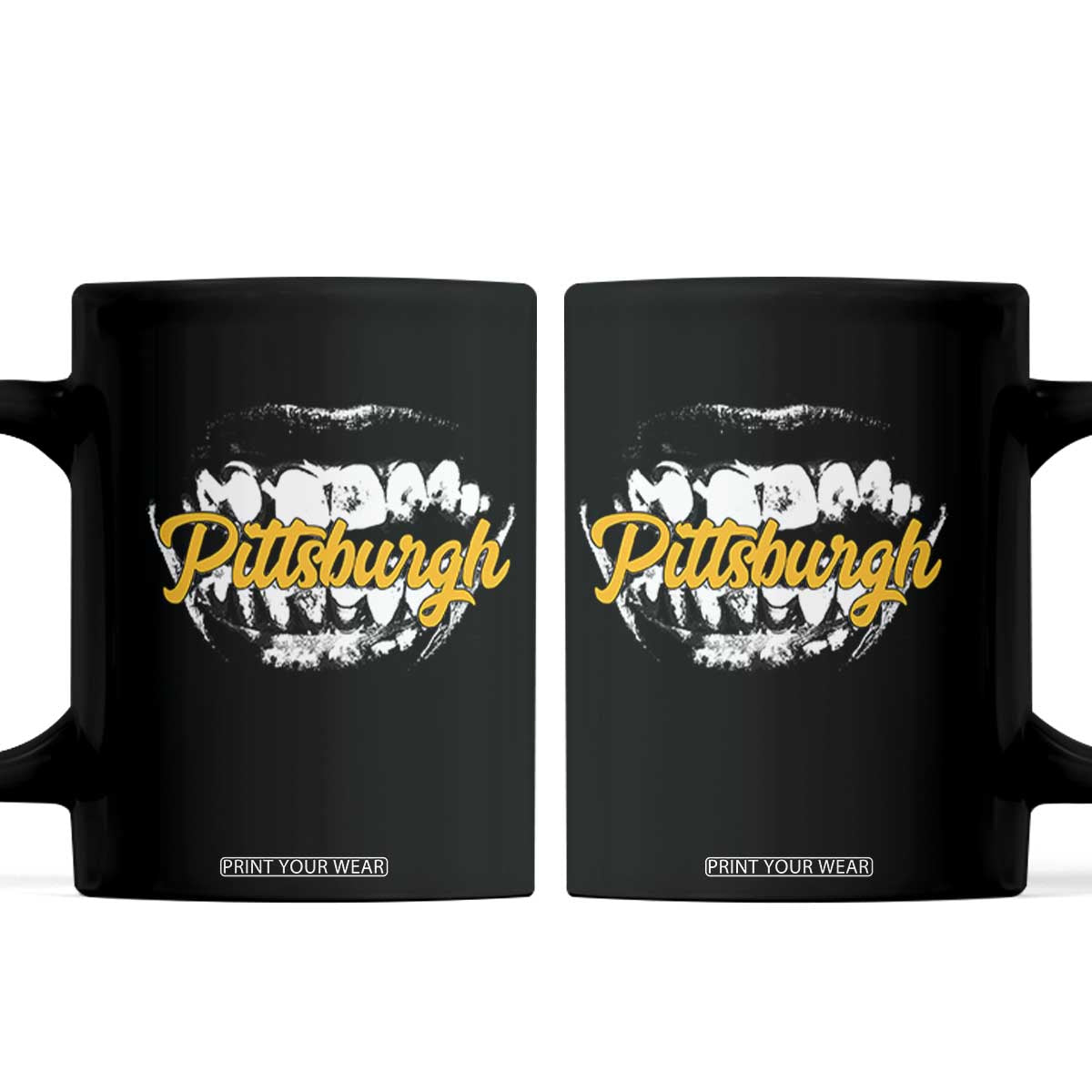 Pittsburgh Coffee Mug Streetwear Steel City Pride TS10 Black Print Your Wear