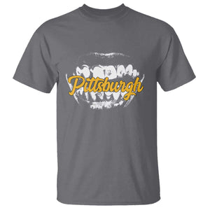 PFS Game Day T Shirt Streetwear Steel City Pride TS10 Charcoal Print Your Wear