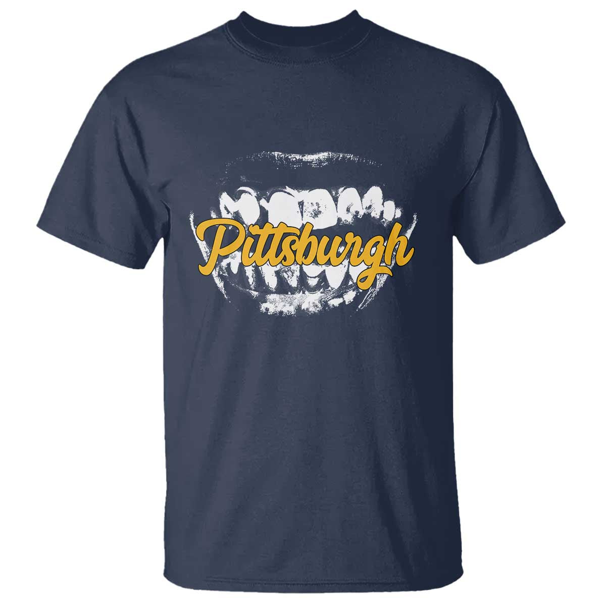 PFS Game Day T Shirt Streetwear Steel City Pride TS10 Navy Print Your Wear