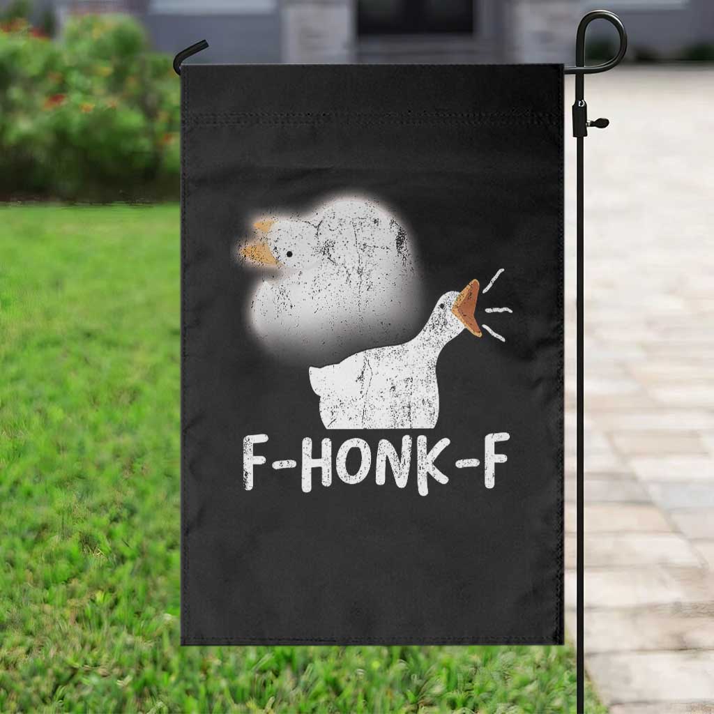 Silly Goose Meme Garden Flag Retro F-Honk-F Funny Farm Animal TS10 Print Your Wear