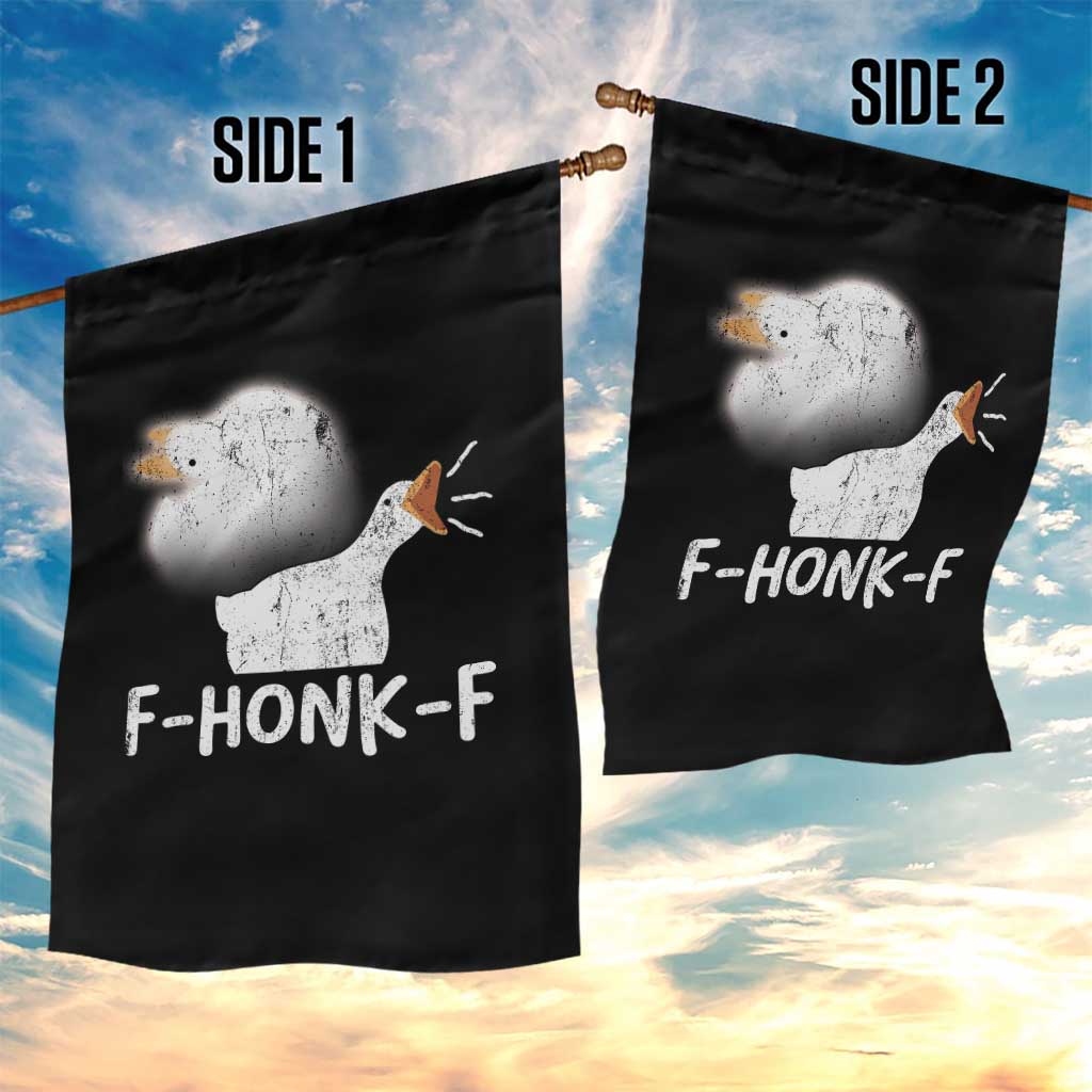 Silly Goose Meme Garden Flag Retro F-Honk-F Funny Farm Animal TS10 Print Your Wear