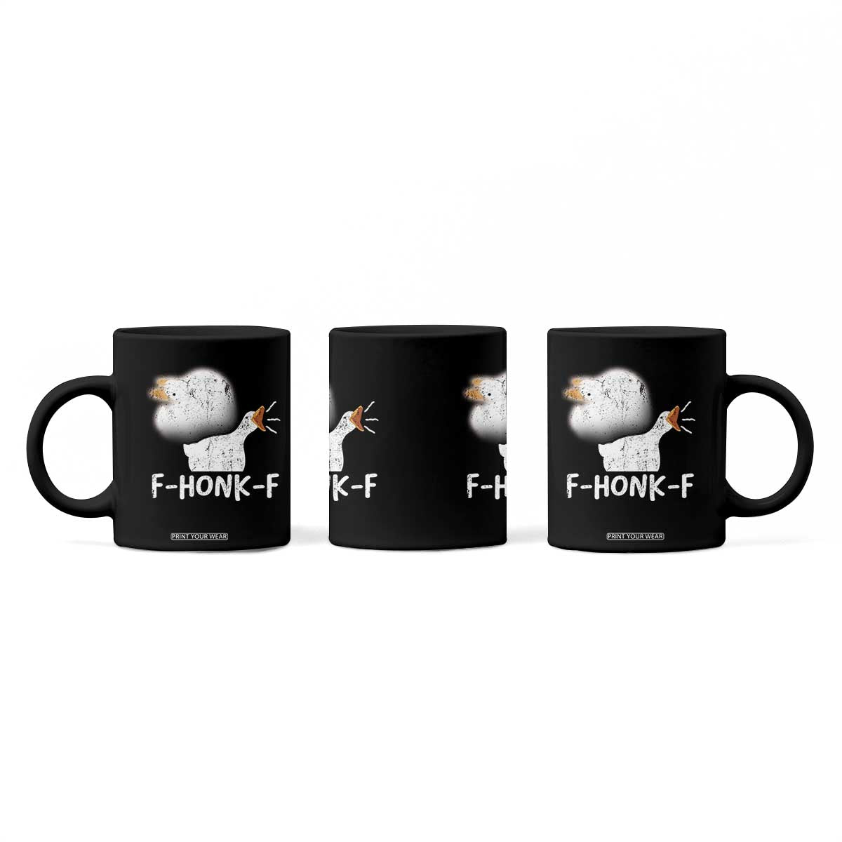 Silly Goose Meme Coffee Mug Retro F-Honk-F Funny Farm Animal TS10 Print Your Wear