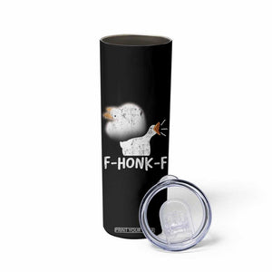 Silly Goose Meme Skinny Tumbler Retro F-Honk-F Funny Farm Animal TS10 Print Your Wear