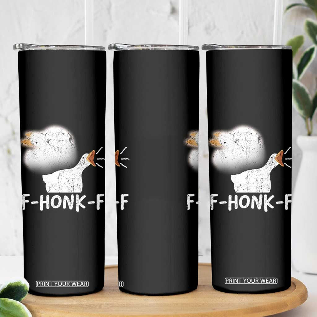 Silly Goose Meme Skinny Tumbler Retro F-Honk-F Funny Farm Animal TS10 Print Your Wear