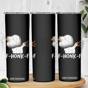 Silly Goose Meme Skinny Tumbler Retro F-Honk-F Funny Farm Animal TS10 Print Your Wear