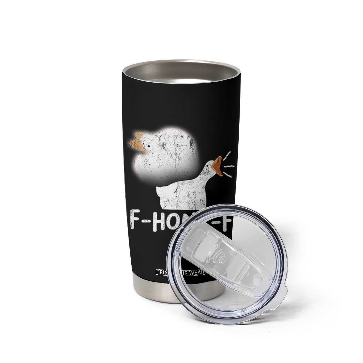 Silly Goose Meme Tumbler Cup Retro F-Honk-F Funny Farm Animal TS10 Print Your Wear