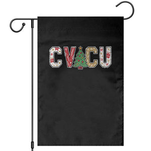 Christmas CVICU Nurse Garden Flag Cardiovascular Intensive Care Unit Cardiac Nurse TS10 Black Print Your Wear