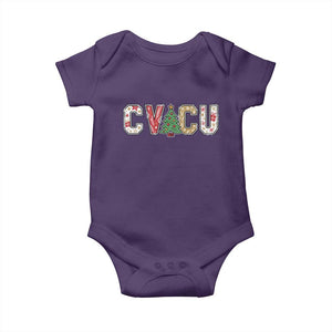 Christmas CVICU Nurse Baby Onesie Cardiovascular Intensive Care Unit Cardiac Nurse TS10 Purple Print Your Wear