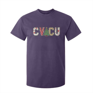 Christmas CVICU Nurse T Shirt For Kid Cardiovascular Intensive Care Unit Cardiac Nurse TS10 Purple Print Your Wear