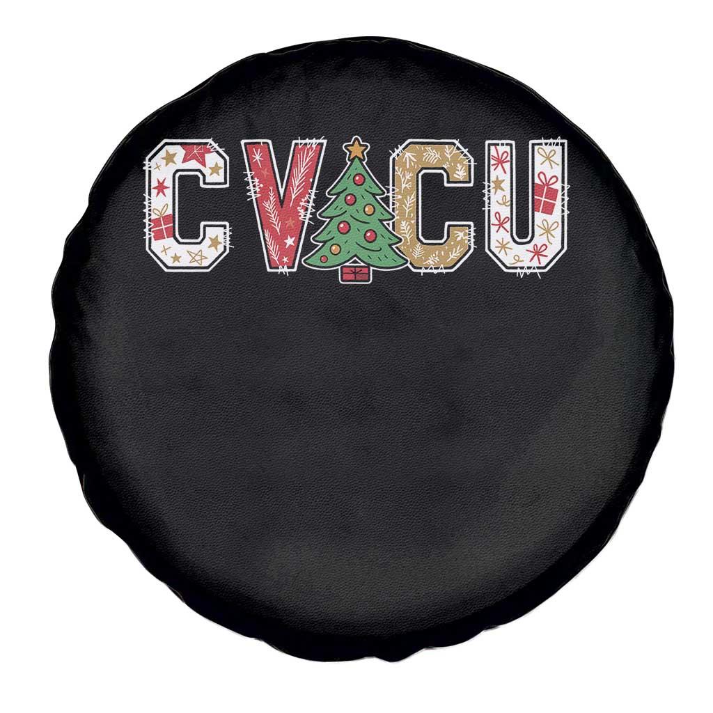Christmas CVICU Nurse Spare Tire Cover Cardiovascular Intensive Care Unit Cardiac Nurse TS10 Print Your Wear