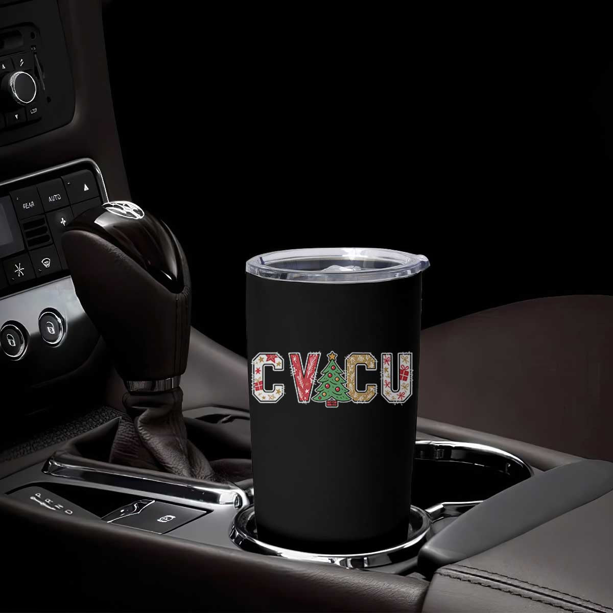 Christmas CVICU Nurse Tumbler Cup Cardiovascular Intensive Care Unit Cardiac Nurse TS10 Print Your Wear