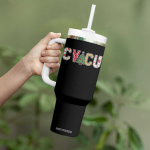 Christmas CVICU Nurse Tumbler With Handle Cardiovascular Intensive Care Unit Cardiac Nurse TS10 Print Your Wear