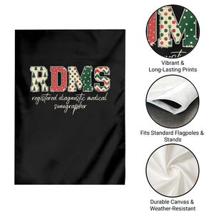 Sonographer Christmas Garden Flag RDMS Ultrasound Tech Technologist Gift TS10 Print Your Wear