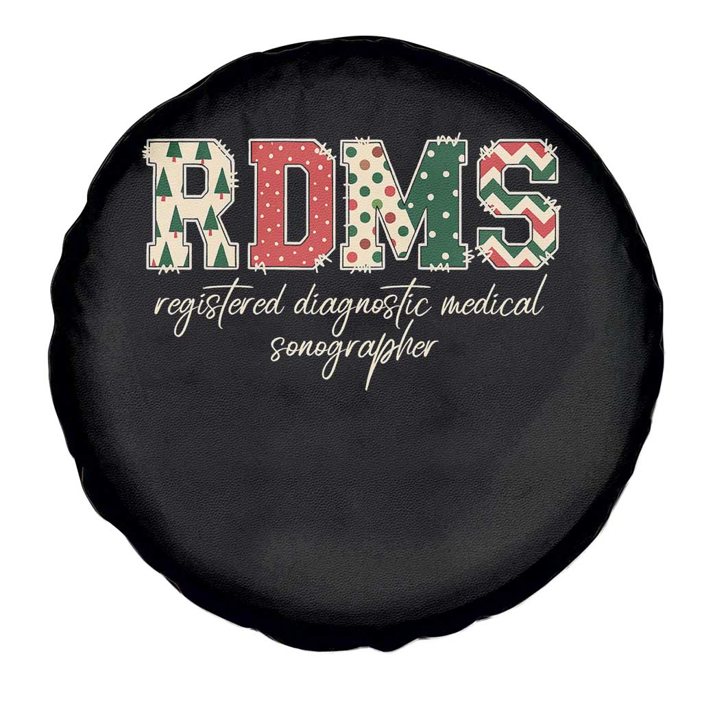 Sonographer Christmas Spare Tire Cover RDMS Ultrasound Tech Technologist Gift TS10 Print Your Wear