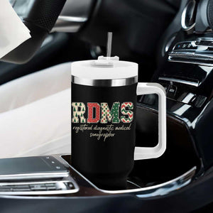 Sonographer Christmas Tumbler With Handle RDMS Ultrasound Tech Technologist Gift TS10 Print Your Wear