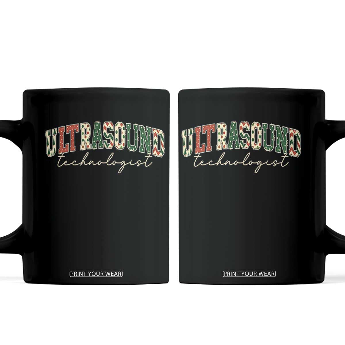 Christmas Ultrasound Technologist Coffee Mug Sonographer Sonography Student  Gift - Print Your Wear