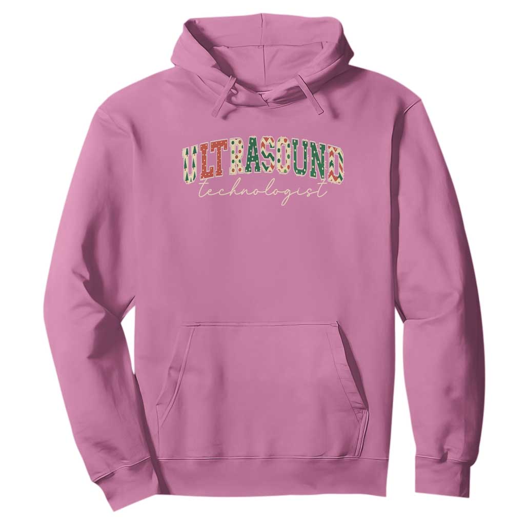 Christmas Ultrasound Technologist Hoodie Sonographer Sonography Student Gift TS10 Azalea Print Your Wear