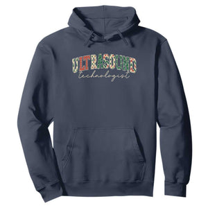 Christmas Ultrasound Technologist Hoodie Sonographer Sonography Student Gift TS10 Navy Print Your Wear