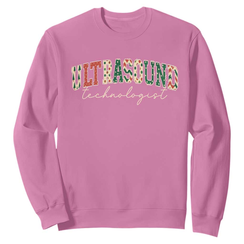 Christmas Ultrasound Technologist Sweatshirt Sonographer Sonography Student Gift TS10 Azalea Print Your Wear