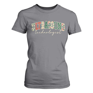 Christmas Ultrasound Technologist T Shirt For Women Sonographer Sonography Student Gift TS10 Charcoal Print Your Wear